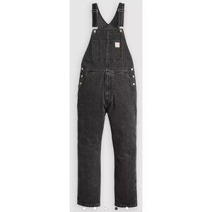 LEVI'S Premium Red Tab™ Overalls in Darkly Wash Black Utility Workwear NWT